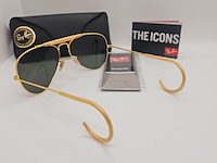 Rayban zonnebril outdoorsman arista green - afbeelding 5 van  7