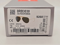Rayban zonnebril outdoorsman arista green - afbeelding 3 van  3
