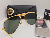 Rayban zonnebril outdoorsman arista green - afbeelding 4 van  6