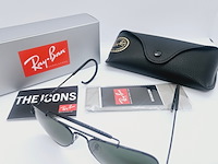 Rayban zonnebril outdoorsman black g-15 green - afbeelding 2 van  7