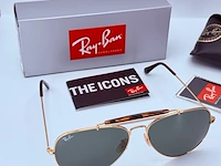 Rayban zonnebril outdoorsman ii arista green