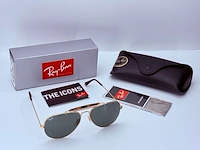 Rayban zonnebril outdoorsman ii arista green - afbeelding 2 van  8
