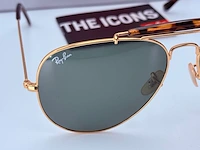 Rayban zonnebril outdoorsman ii arista green - afbeelding 3 van  8