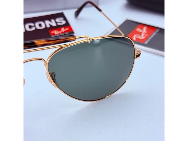 Rayban zonnebril outdoorsman ii arista green - afbeelding 4 van  8