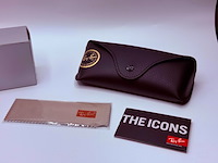 Rayban zonnebril round metal arista brown polarized - afbeelding 6 van  7