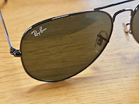 Rayban zonnebrillen aviator, outdoorsman, colonel, marshal, chris, erika metal... - afbeelding 18 van  27