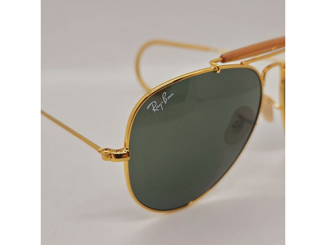 Rayban zonnebrillen aviator, outdoorsman, colonel, marshal, chris, erika metal... - afbeelding 22 van  27