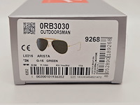 Rayban zonnebrillen aviator, outdoorsman, colonel, marshal, chris, erika metal... - afbeelding 23 van  27