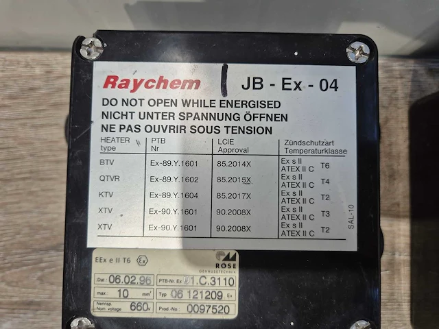 Raychem contactdoos (3x) - afbeelding 2 van  4