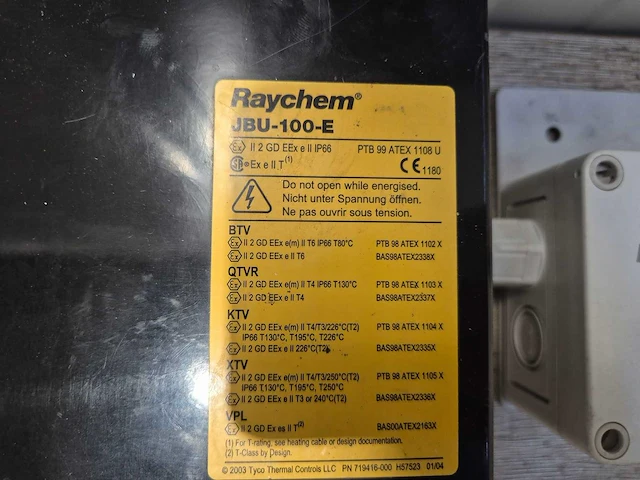 Raychem contactdoos (3x) - afbeelding 3 van  4