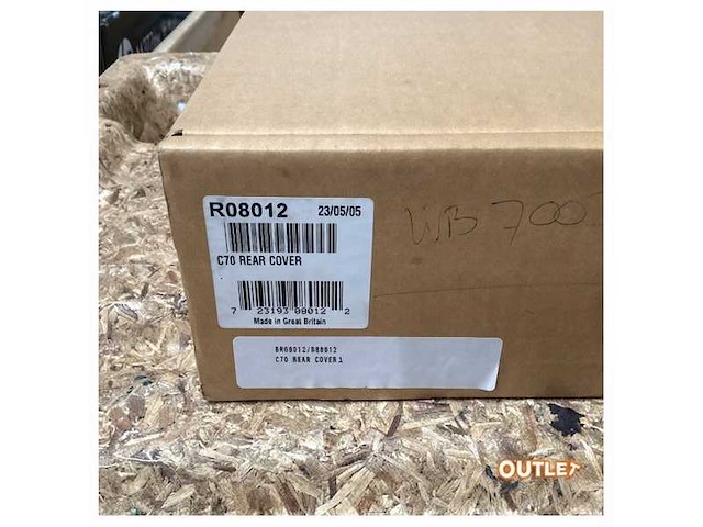 Raymarine c70 rear cover - r08012 - afbeelding 1 van  1