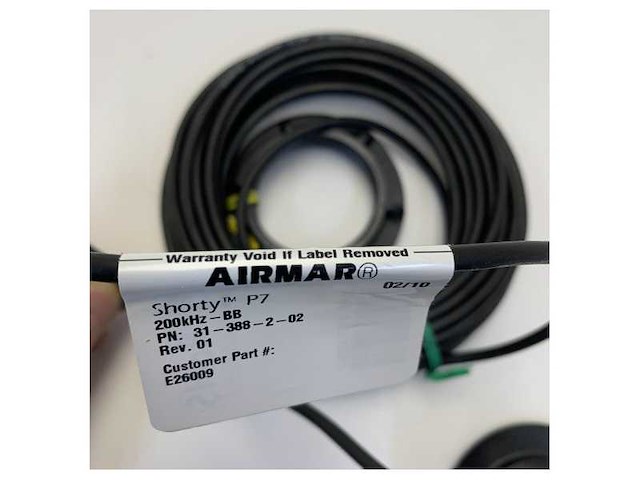 Raymarine e26009 p7 d lp th shore in-hull depth transducer - afbeelding 3 van  3