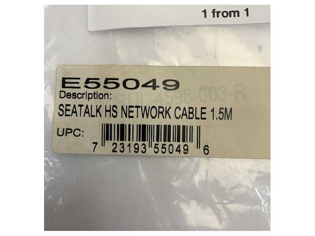 Raymarine e55049 seatalk hs netwerkverbinding kabel rj45 - 1,5 m - afbeelding 4 van  4