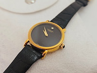 Raymond weil 18kt goud electroplated mechanisch dameshorloge - afbeelding 3 van  6