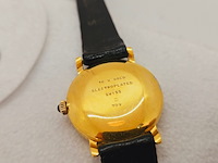 Raymond weil 18kt goud electroplated mechanisch dameshorloge - afbeelding 5 van  6
