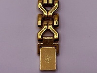 Raymond weil 3747 18kt goud ep dameshorloge met steentjes - afbeelding 7 van  8