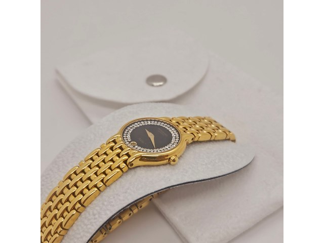 Raymond weil fidélio 18kt ep horloge met steentjes - afbeelding 4 van  6