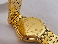 Raymond weil fidélio 18kt ep horloge met steentjes - afbeelding 6 van  6
