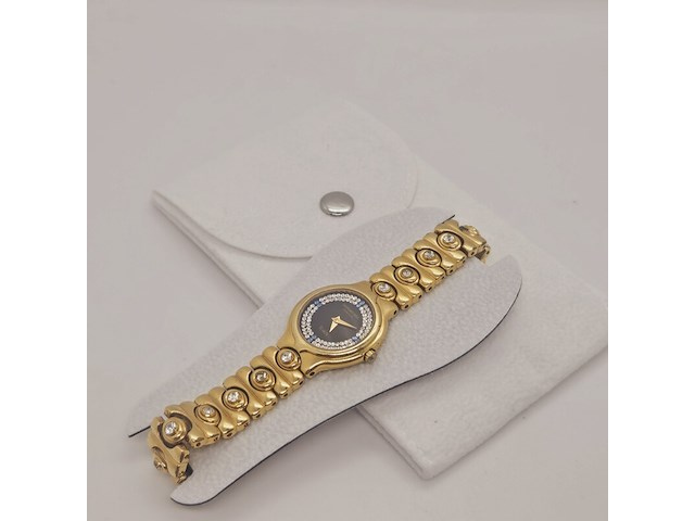 Raymond weil tosca 18kt ep horloge met steentjes - afbeelding 4 van  6