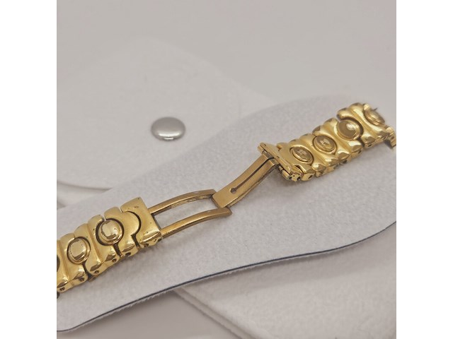 Raymond weil tosca 18kt ep horloge met steentjes - afbeelding 5 van  6