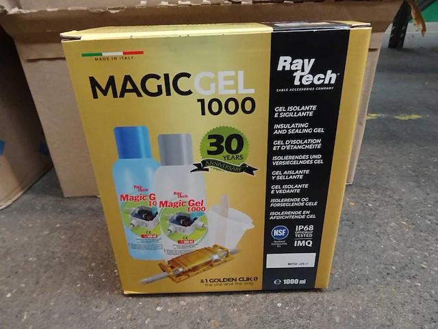 Raytech - magic gel 1000 - isolerende en afdichtende gel (20x) - afbeelding 1 van  1