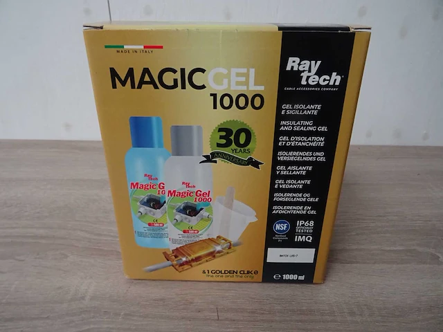 Raytech - magic gel 1000 - isolerende en afdichtende gel (4x) - afbeelding 1 van  1