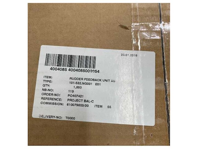 Raytheon anschutz rudder feedback unit as - 101-532.ng001 - afbeelding 3 van  7