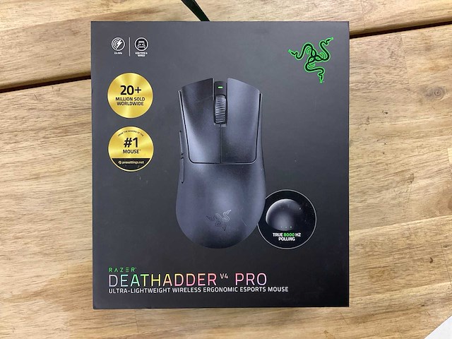 Razer deathadder v4 pro computermuis - afbeelding 1 van  2