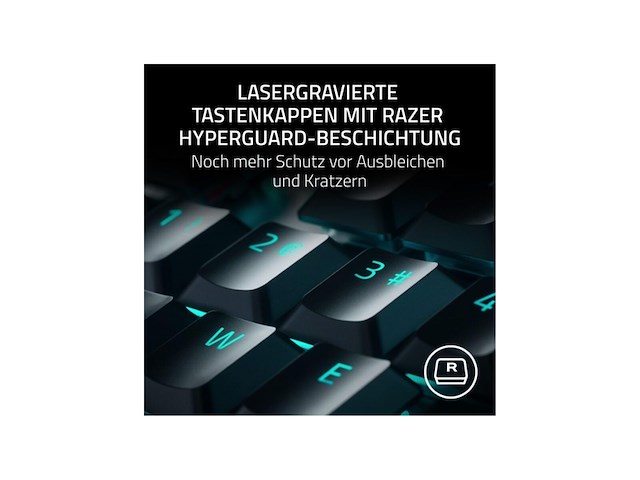 Razer deathstalker v2 toetsenbord gamen usb qwertz zwart - afbeelding 3 van  4