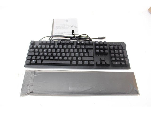 Razer huntsman v2 keyboard purple switch azerty layout - afbeelding 5 van  5