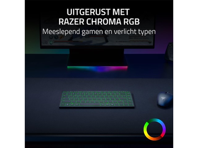 Razer joro gaming toetsenbord draadloos & draagbaar qwerty zwart - afbeelding 5 van  5