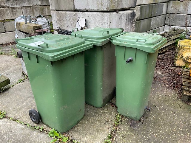 Razob afvalcontainer (3x) - afbeelding 1 van  3