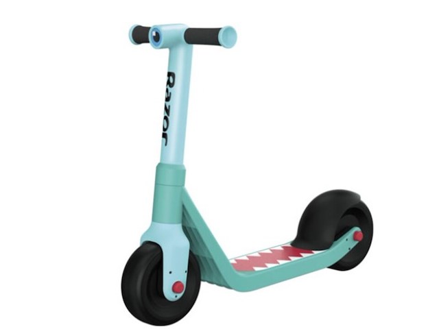 Razor jr. wild ones junior kick scooter shark blauw - afbeelding 1 van  3