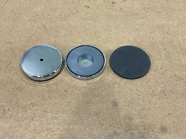 Rb-80 rnd base 280 hl - magneet rond 8 cm (192x) - afbeelding 1 van  5