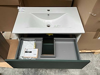 Rb bathroom grand badmeubel 80cm fir green - afbeelding 4 van  6
