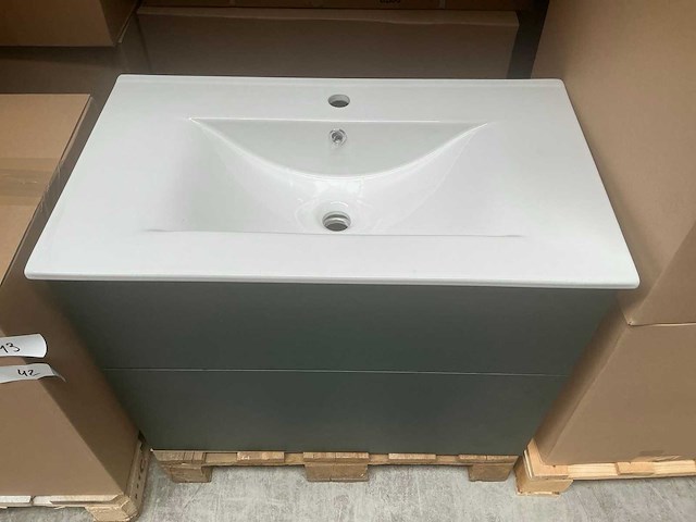 Rb bathroom grand badmeubel green 80cm - afbeelding 2 van  7