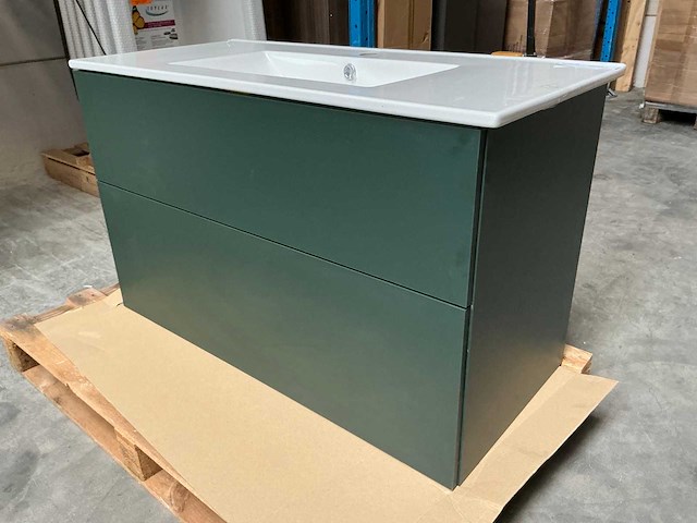 Rb grand badmeubel fir green 100cm - afbeelding 1 van  5