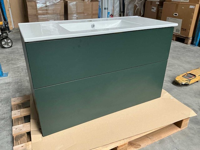 Rb grand badmeubel fir green 100cm - afbeelding 4 van  5