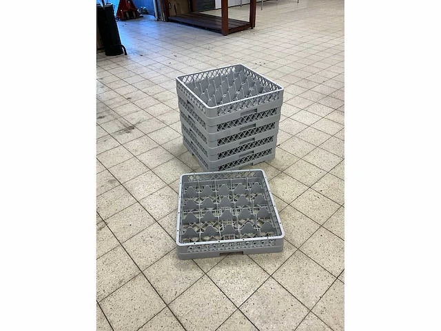 Rbase - 25 - koffiekop vakkenkorven (6x) - afbeelding 2 van  5
