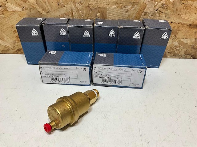 Rbm automatische ontluchter miniluft met waterslot, 3/8" bu.dr. (8x) - afbeelding 3 van  4