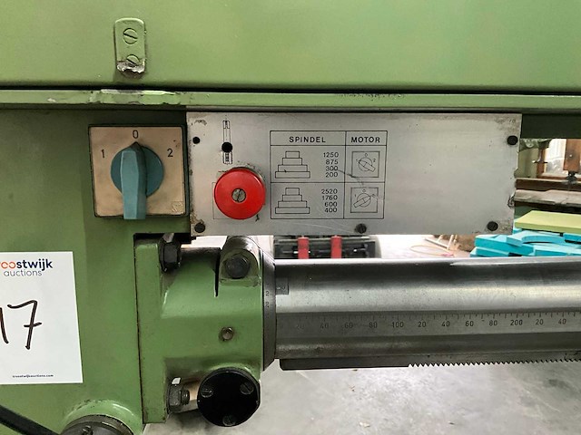 Rbr-16 radiaalboormachine - afbeelding 5 van  14