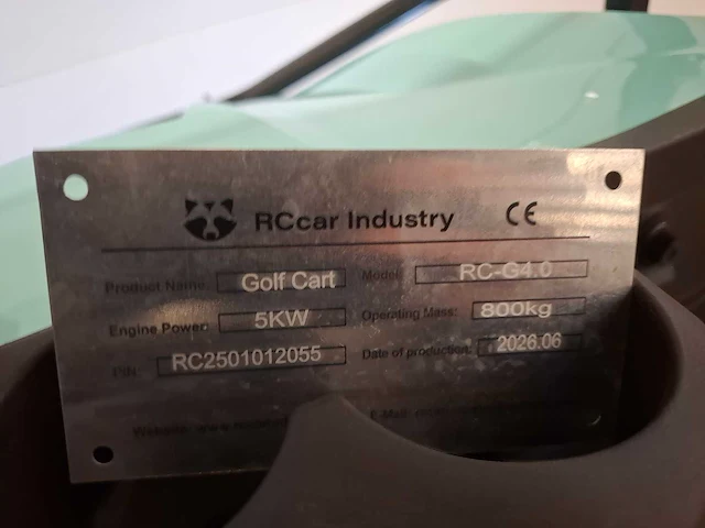 Rc car golfcart - rc-g4.0 - golfkar - afbeelding 5 van  13