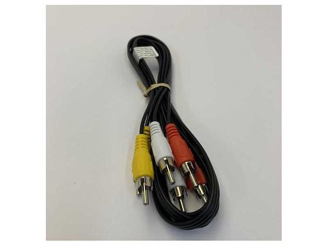 Rca naar rca audio/video kabel - 1,5 m - entertainmentsysteem - afbeelding 2 van  5