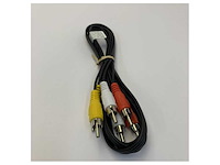 Rca naar rca audio/video kabel - 1,5 m - entertainmentsysteem - afbeelding 2 van  5
