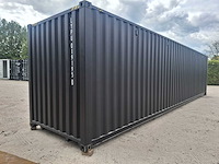 Rcc 40 ft high cube zwart zeecontainer met 4 zijdeuren - afbeelding 11 van  24