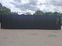 Rcc 40 ft high cube zwart zeecontainer met 4 zijdeuren - afbeelding 14 van  24