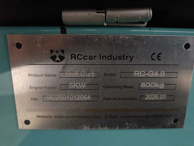Rccar industry - rc-g4.0 - golfkar - afbeelding 3 van  11