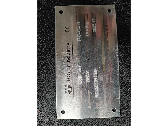 Rccar industry - rc-g4.0 - golfkar - afbeelding 4 van  9