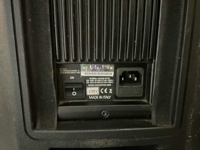 Rcf art312 mk4 actief luidspreker (2x) - afbeelding 6 van  8