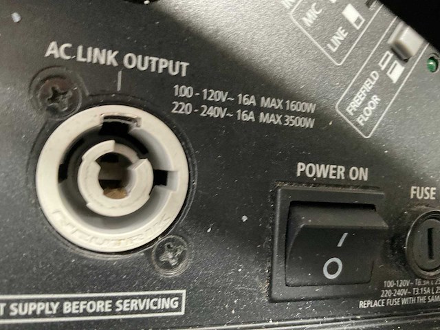 Rcf nx 12sma actief monitor (2x) - afbeelding 3 van  5